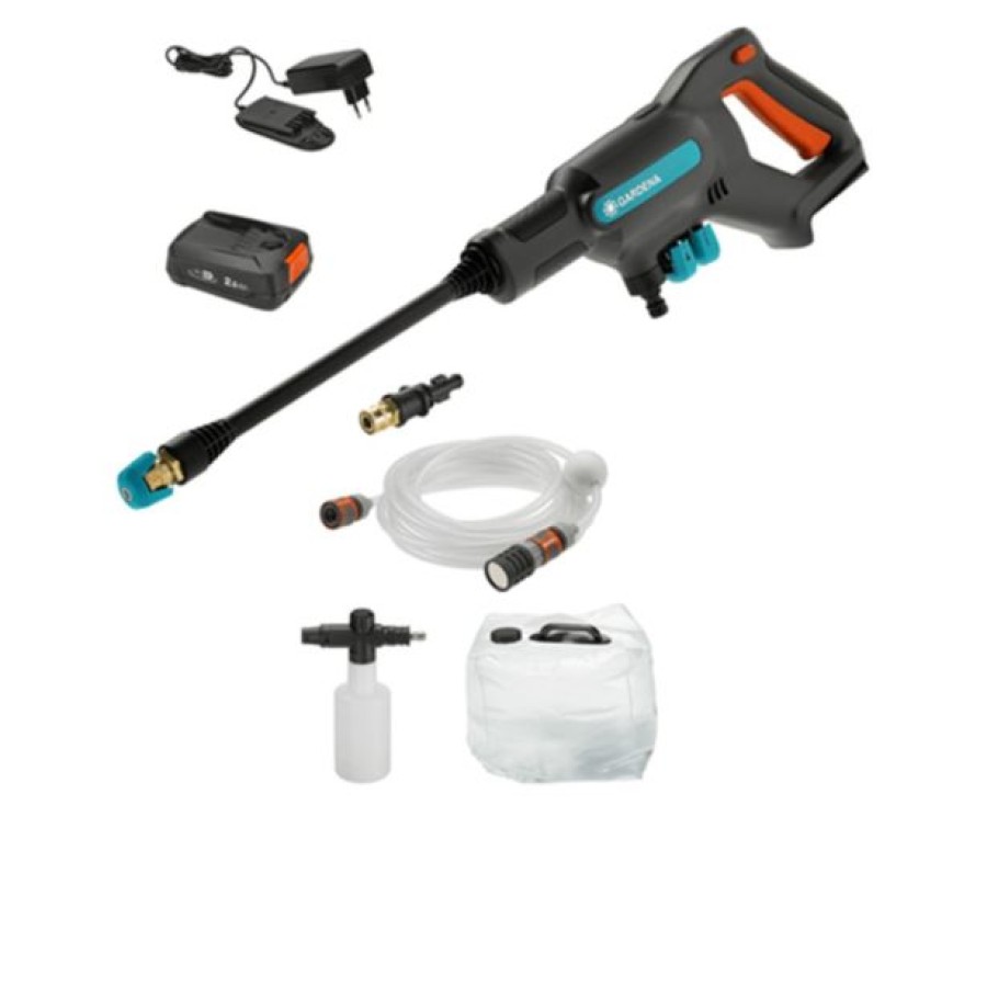 VISOKOTLAČNI ČISTILNIK GARDENA AQUACLEAN 24/18 V SET P4A