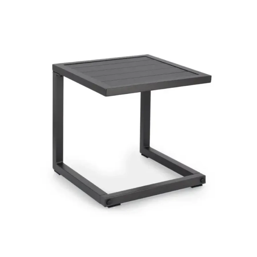 Vrtna mizica HILDE 40X40 LH32 antracit je narejena iz aluminija in je prašno barvana (poliester). Material: - Aluminij Barva: - Antracit Dimenzije: širina: