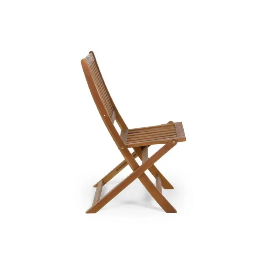 Vrtni stol MALI PIEGH je narejen iz lesa z oljnim premazom. Stol je zložljiv. Material: - Les Barva: - Akacijev les Dimenzije: širina: 47,5 cm globina: 60 cm
