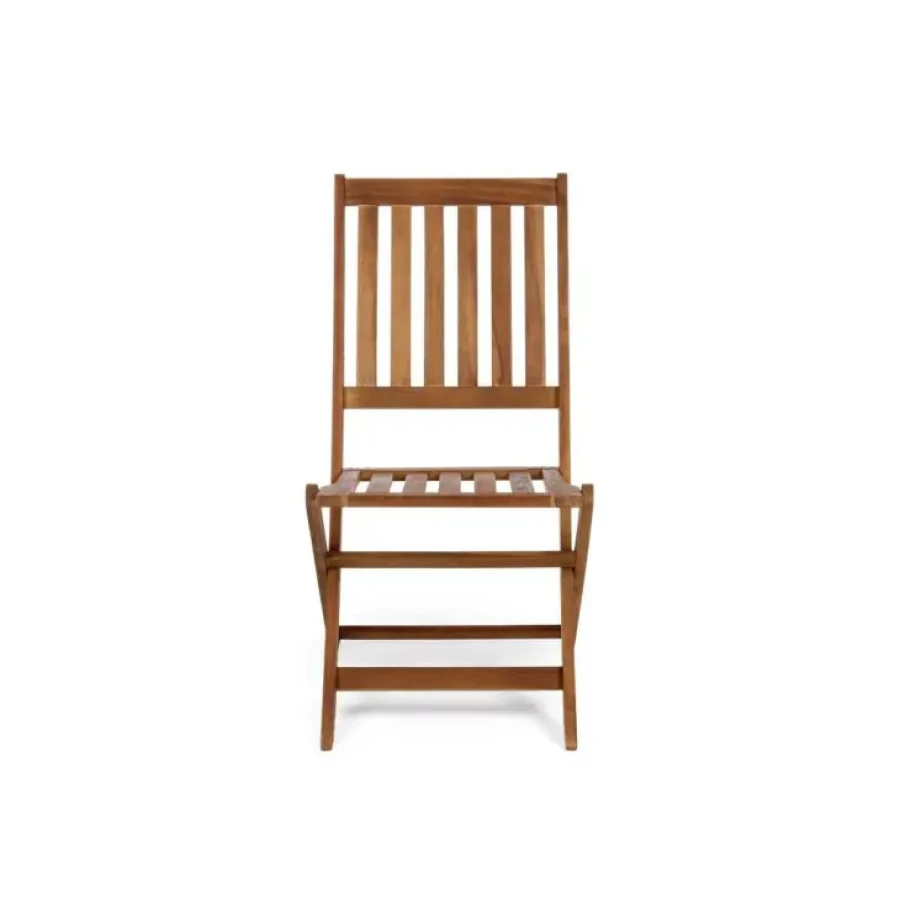 Vrtni stol MALI PIEGH je narejen iz lesa z oljnim premazom. Stol je zložljiv. Material: - Les Barva: - Akacijev les Dimenzije: širina: 47,5 cm globina: 60 cm