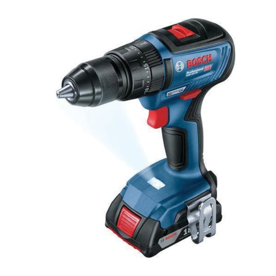 AKUMUL. UDARNI VRTALNIK BOSCH PROFESSIONAL GSB 18V-50 2X 18V 5.0 AH V L-BOXX-U