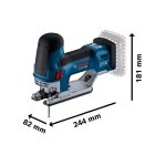AKUMULAT. VBODNA ŽAGA BOSCH PROFESSIONAL GST 18V-155 SC - slika 2