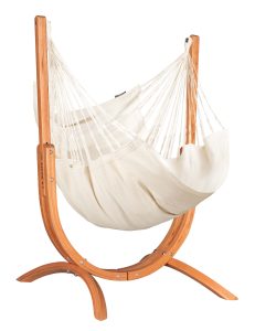 Comfort viseči stol iz bombaža UDINE Latte set