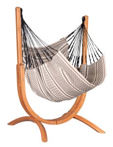 Comfort viseči stol iz bombaža UDINE Zebra set