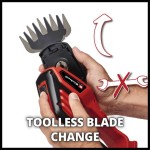 EINHELL AKUMULATORSKE TELESKOPSKE ŠKARJE ZA  GRMIČEVJE GE-CG 18/100 LI T-SOLO - slika 6