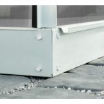 ELEMENT ZA RASTLINJAK VITAVIA JEKLENI OKVIR TEMELJ 2500 12.5CM. ALU - slika 2