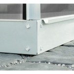 ELEMENT ZA RASTLINJAK VITAVIA JEKLENI OKVIR TEMELJ 3800 COMET 12.5CM. ALU - slika 2