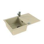 GRANITAL POMIVALNO KORITO ALVEUS CADIT 20, G22 TERRA 790X500 MM - slika 2