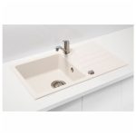 GRANITAL POMIVALNO KORITO ALVEUS GALAPAGOS 30, G11 ARCTIC 770X430 MM - slika 2