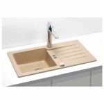 GRANITAL POMIVALNO KORITO ALVEUS NIAGARA 30, G55 BEIGE 775X430 MM - slika 2