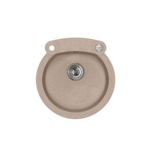 GRANITAL POMIVALNO KORITO ALVEUS ROLL 10, BEIGE-G55 FI 510 MM