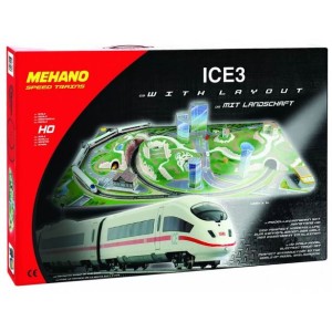 IGRAČA MEHANO GARNITURA VLAKA ICE3 Z MAKETO EU T737