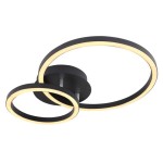 NADGRADNA STROP. SVETILKA REGGY 18W ČRNA WW - slika 2