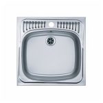 NERJAVNO POMIVALNO KORITO ALVEUS BASIC 130, SATIN 465X465 MM