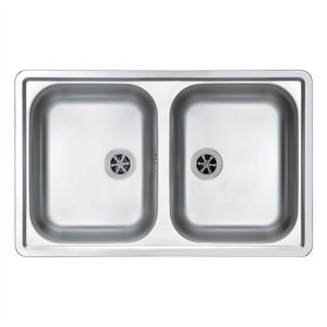 NERJAVNO POMIVALNO KORITO ALVEUS LINE 90, SATIN 790X500 MM
