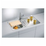 NERJAVNO POMIVALNO KORITO ALVEUS LINE MAXIM 10, SATIN 980X500 MM - slika 2