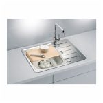 NERJAVNO POMIVALNO KORITO ALVEUS LINE MAXIM 60, SATIN 615X500 MM - slika 2