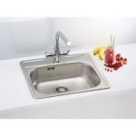 NERJAVNO POMIVALNO KORITO ALVEUS MORE 10, SATIN 560X500 MM - slika 3