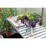 OPREMA ZA RASTLINJAK VITAVIA ALU MIZA 1 RAVEN 121X54X76CM. ALU - slika 2