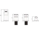 PIPA ZA KAD BLITZ LIFE 1318 VGRADNA - slika 2