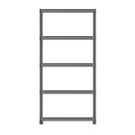 PVC REGAL KETER 90X40X182CM 5 POLIC OBREMENITEV DO 55 KG/POL. - slika 2