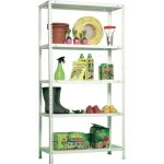 REGAL SIMONRACK 180X90X30 CM, 5 POLIC 75 KG/POLICO, BEL - slika 3