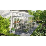 STEKLEN RASTLINJAK VITAVIA IDA 3300 ESG 3MM ČRNA 222X255X132