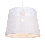 VISEČA SVETILKA BECCA 1XE27 BELA - slika 3