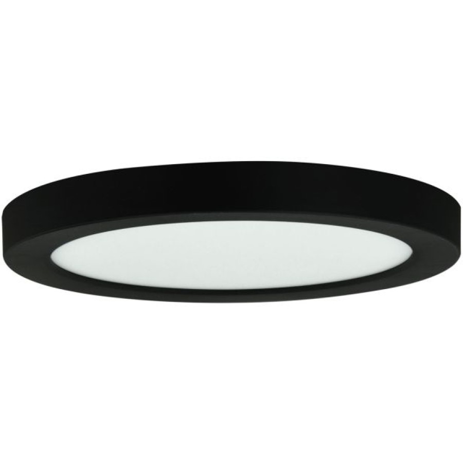LED PANEL E2 12W CCT MULTIWATT OKROGLI ČRN NADG./VGRAD. - slika 2