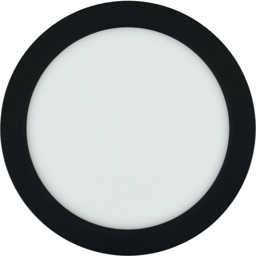 LED PANEL E2 12W CCT MULTIWATT OKROGLI ČRN NADG./VGRAD. - slika 3