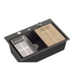 GRANITAL POMIVALNO KORITO SINK SOLUTION SOLLER SET Z ARMATURO - slika 2