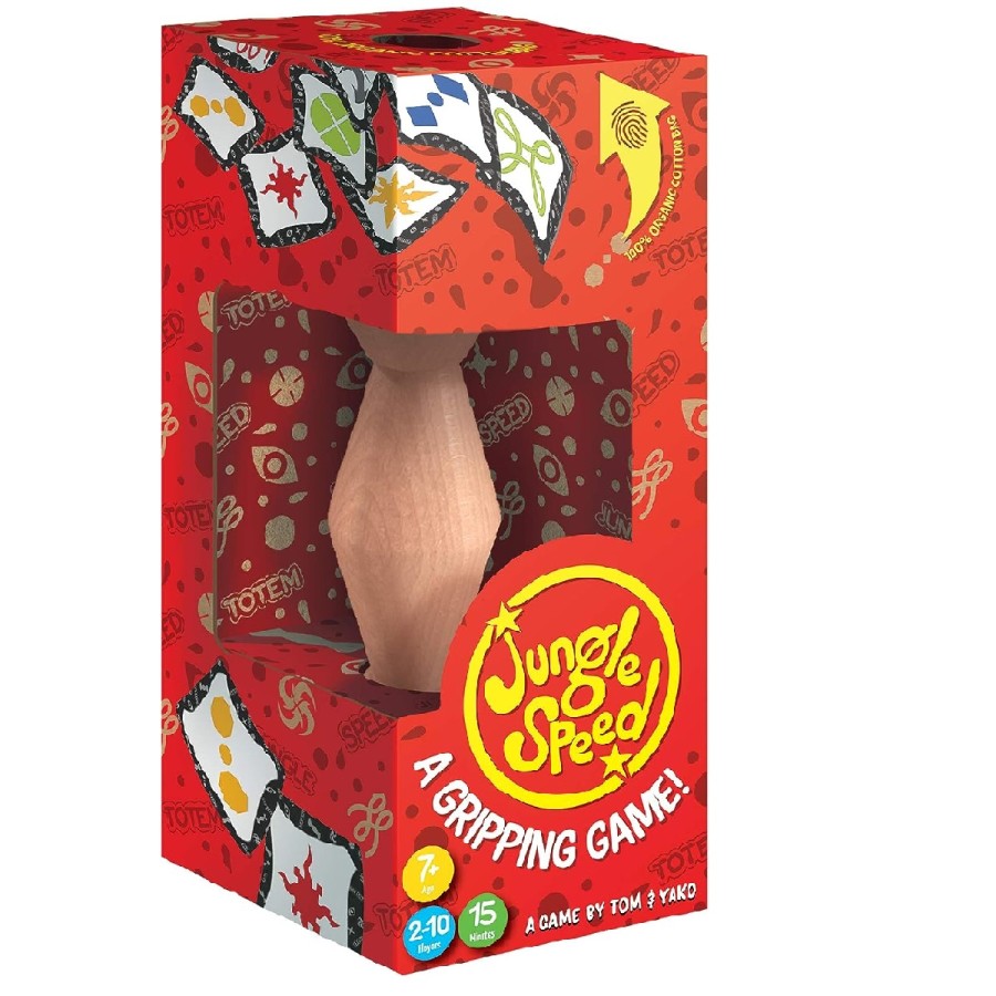V Jungle Speed se morate zanašati na svoj ostro opazovalno sposobnost in hitre reflekse. Potrebna je trdna roka - kar je težko ohraniti med številnimi
