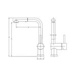 NERJAVNO POMIVALNO KORITO SINK SOLUTION MONACO DESNI SET Z ARMATURO - slika 4