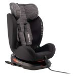 Ustreza najnovejšim varnostnim standardom. Višino avtosedeža in njegovega naslona je mogoče prilagajati v 8 različnih višinah