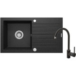 GRANITAL POMIVALNO KORITO DEANTE ZORBA ZQZV 2113 SET Z ARMATURO