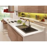 GRANITAL POMIVALNO KORITO DEANTE ZORBA ZQZV 2113 SET Z ARMATURO - slika 3