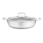 LONEC / KOZICA ENAMELIE 28 CM MATRIX KOZICA PLITVA S STEKL.POKROVOM