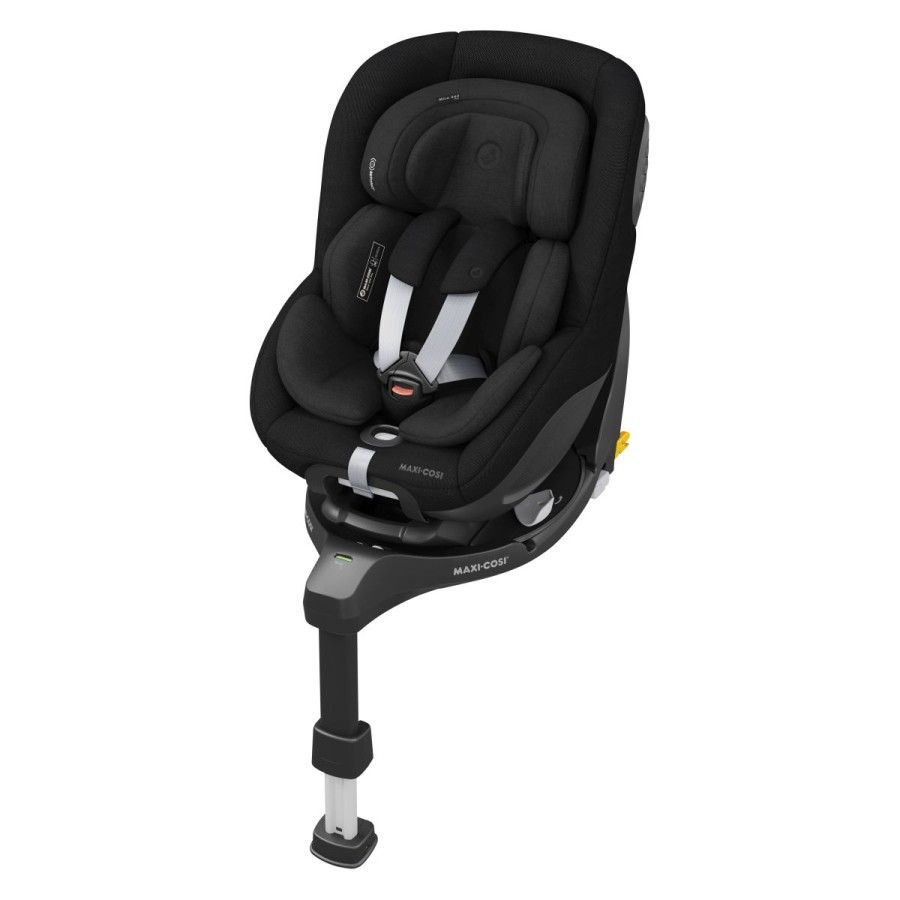 vratu in ramen.Enostavna uporabaZ inovativno tehnologijo SlideTech® in vrtenjem za 360° z eno roko Mica 360 Pro omogoča enostavno posedanje vašega otroka v avto in jemanje iz njega. Hitro se namesti z namestitvijo Isofix priključkov