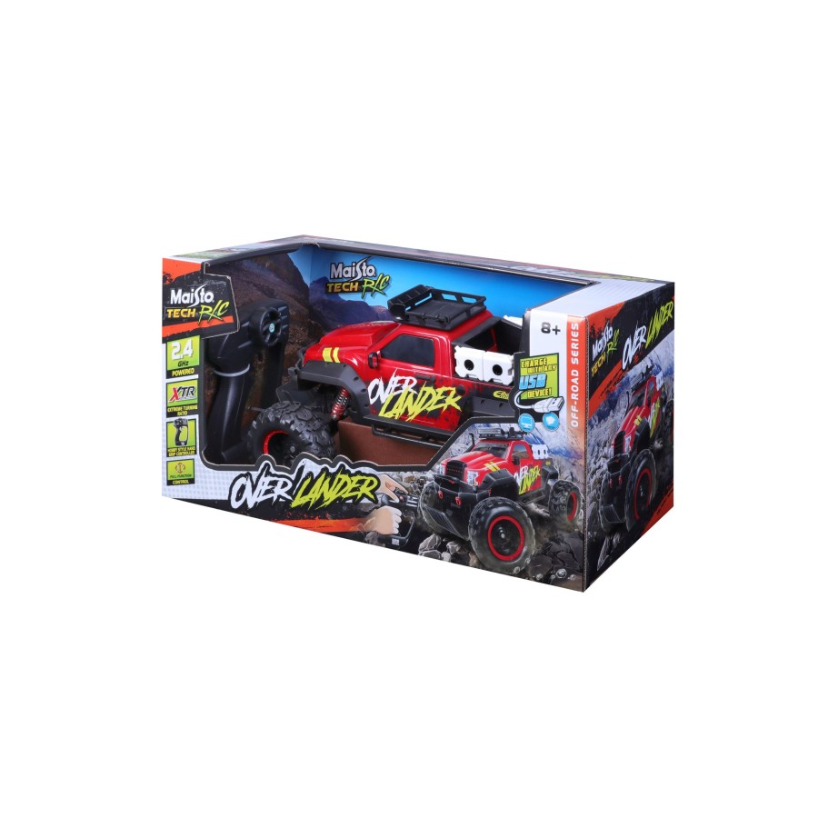 Maisto Tech R/C Overlander je veliko radijsko vodeno vozilo v merilu 1:10