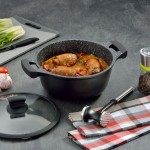 LONEC / KOZICA KELA 3.5 LIT STELLA NOVA S POKROVKO ČRNA - slika 2