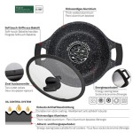 LONEC / KOZICA KELA 3.5 LIT STELLA NOVA S POKROVKO ČRNA - slika 4