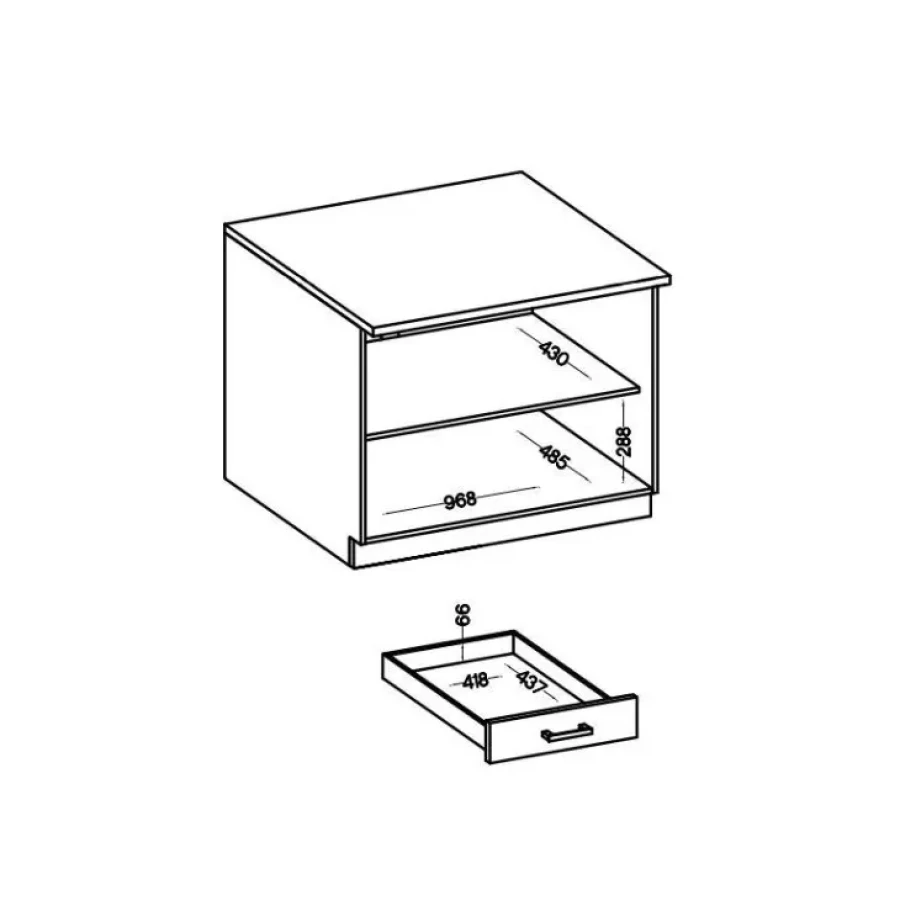 Mini kuhinjski blok RUBI 150 - slika 8