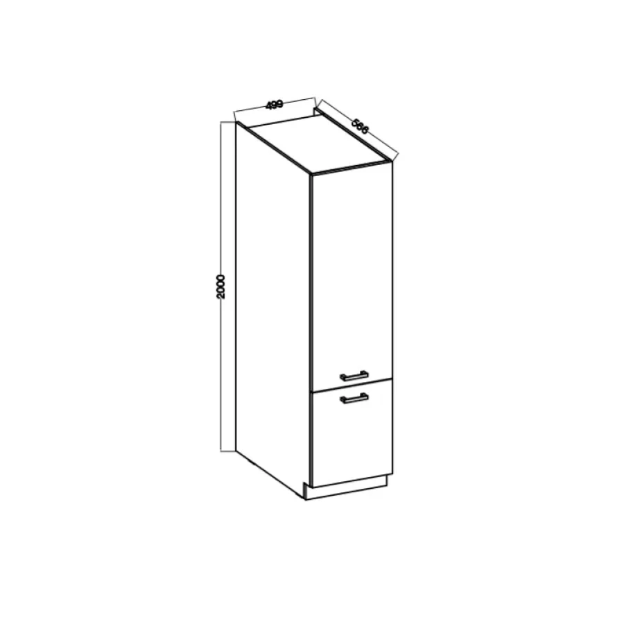 Mini kuhinjski blok RUBI 150 - slika 10