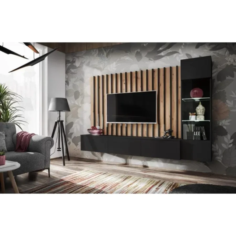 TV regal HALA je regal mimo katerega noben ljubitelj minimalističnega stila ne bo šel ravnodušno. Je kombinacija preproste in vizualno privlačne oblike, s