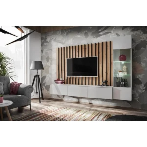 TV regal HALA je regal mimo katerega noben ljubitelj minimalističnega stila ne bo šel ravnodušno. Je kombinacija preproste in vizualno privlačne oblike, s