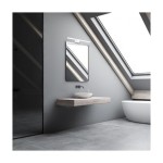 DEKORAT. STENSKA SVETILKA MILAGRO SHINE BELA 40CM 7W LED ML3875 - slika 3