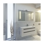 DEKORAT. STENSKA SVETILKA MILAGRO SHINE KROM 40CM 7W LED ML030 - slika 2