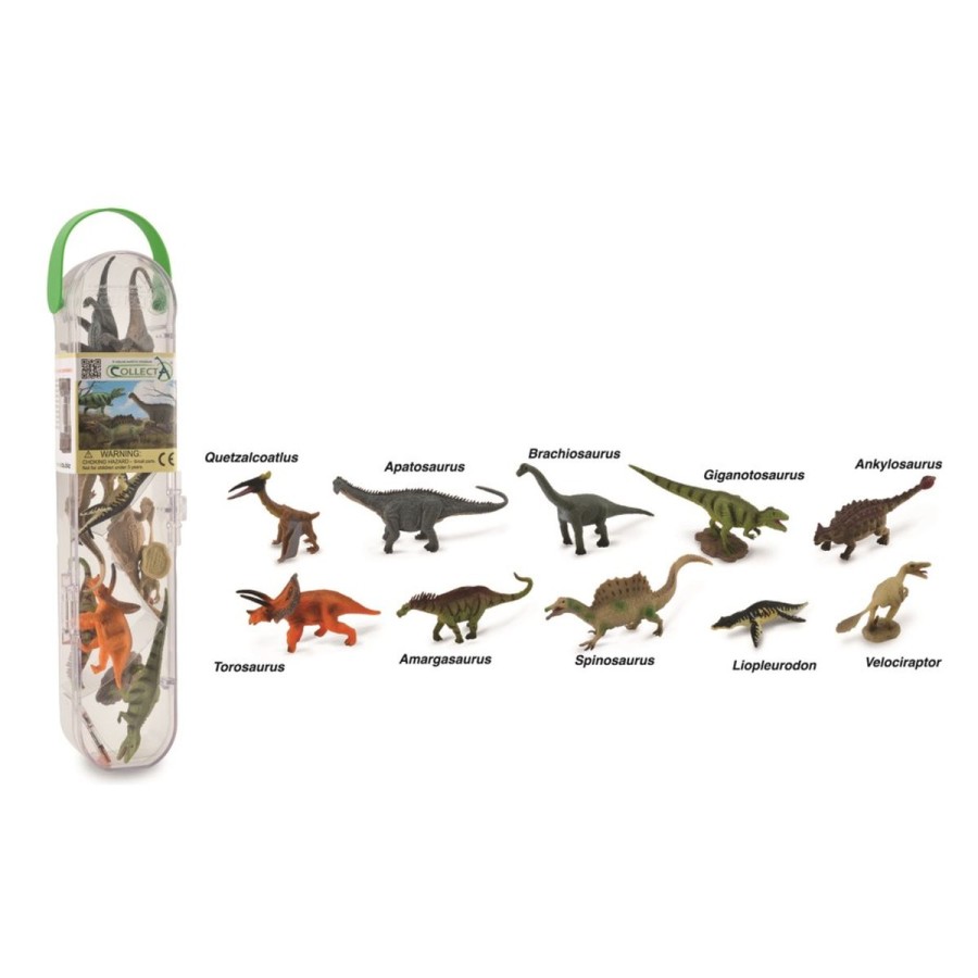 Collecta set mini živali vsebuje 10 mini figuric živali. Natančno izdelane figurice so do najmanjše podrobnosti enake pravim živalim. Tako si lahko resnično predstavljate ta neverjetna bitja. Figurice živali so pakirane v priročni škatlici