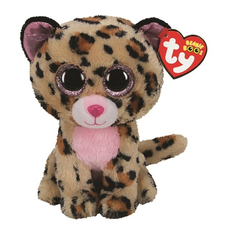 Plišasta igrača rjavo/roza leopard