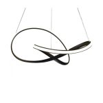 VISEČA SVETILKA MILAGRO CAPPIO ČRNA 36W LED ML6771 - slika 2